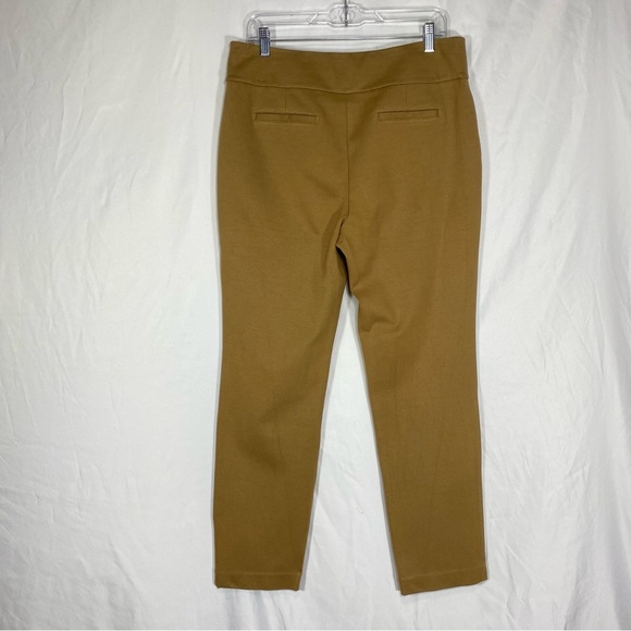 Charter Club British Khaki Cambridge Slim Pull-On Stretch Pants - Picture 3 of 6